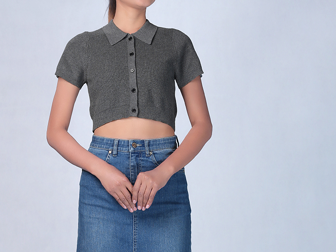 GH23324 Knit Top Lady