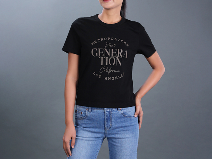 XT213518 Straight T-Shirt Lady