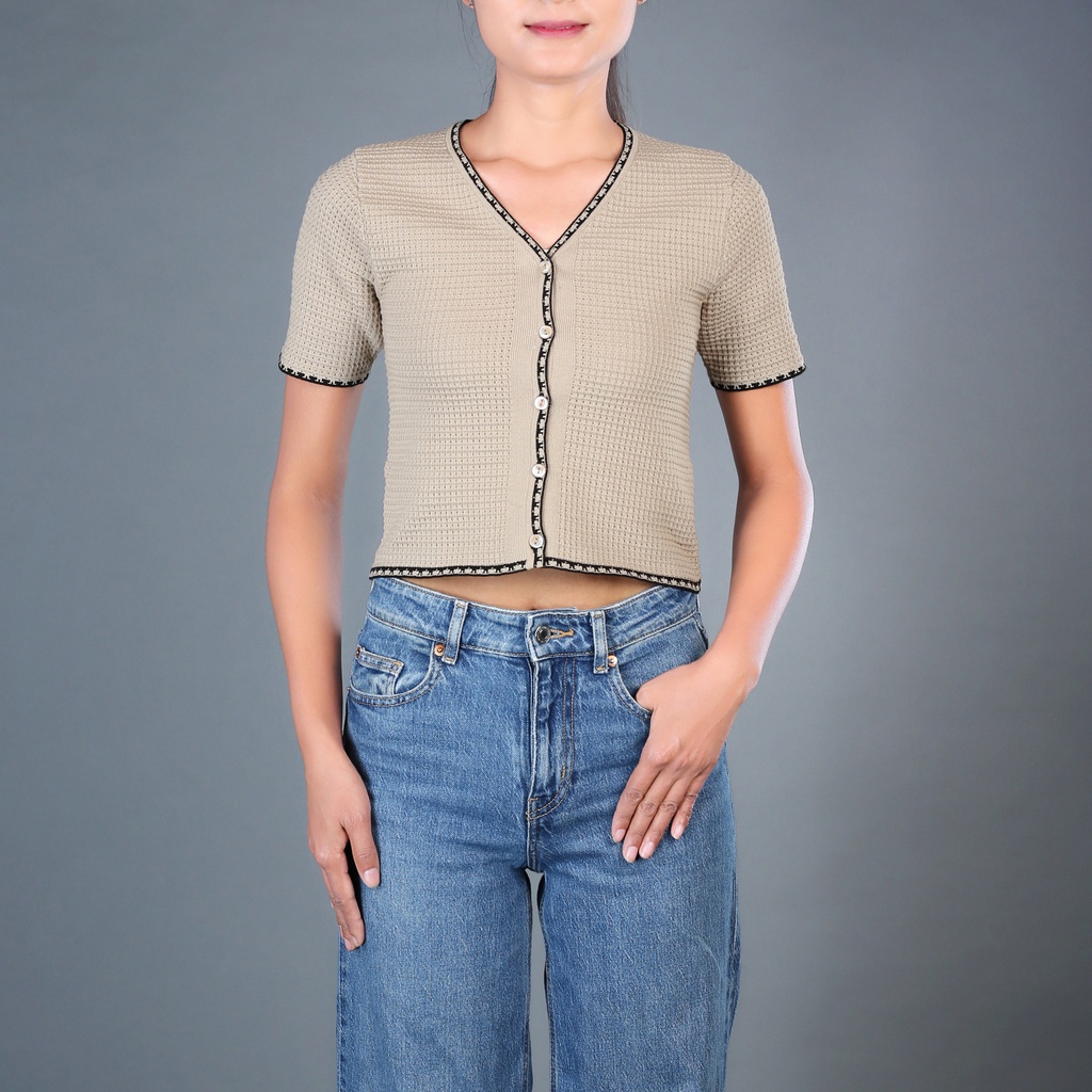 XH213552 Knit Blouse Lady