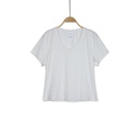 XT213604 V Neck Tee T-Shirt Lady
