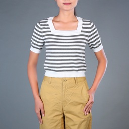 XH213553 Knit Blouse Lady