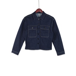 [GJ13432] GJ13432 Jean Jacket Lady